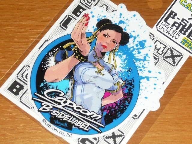 Amazon.co.jp: 春麗 ストリートファイター6 ステッカー B-SIDE LABEL